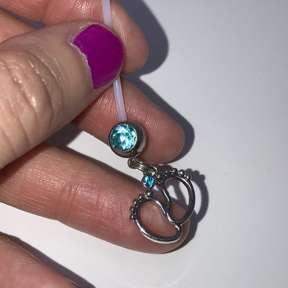 Little Feets Pregnancy Belly Rings - Picture 4 of 8